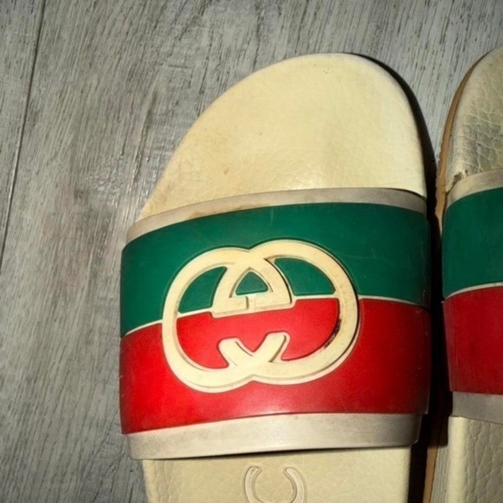 Gucci Interlocking G Slides women size 10 - Picture 3 of 7